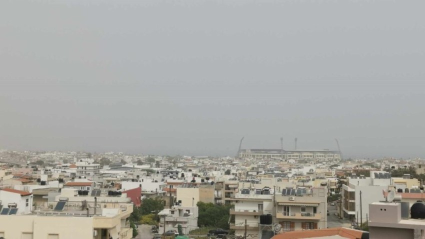 Την ανατολική Κρήτη επηρεάζει σήμερα η αφρικανική σκόνη – Συστάσεις για λήψη μέτρων προστασίας